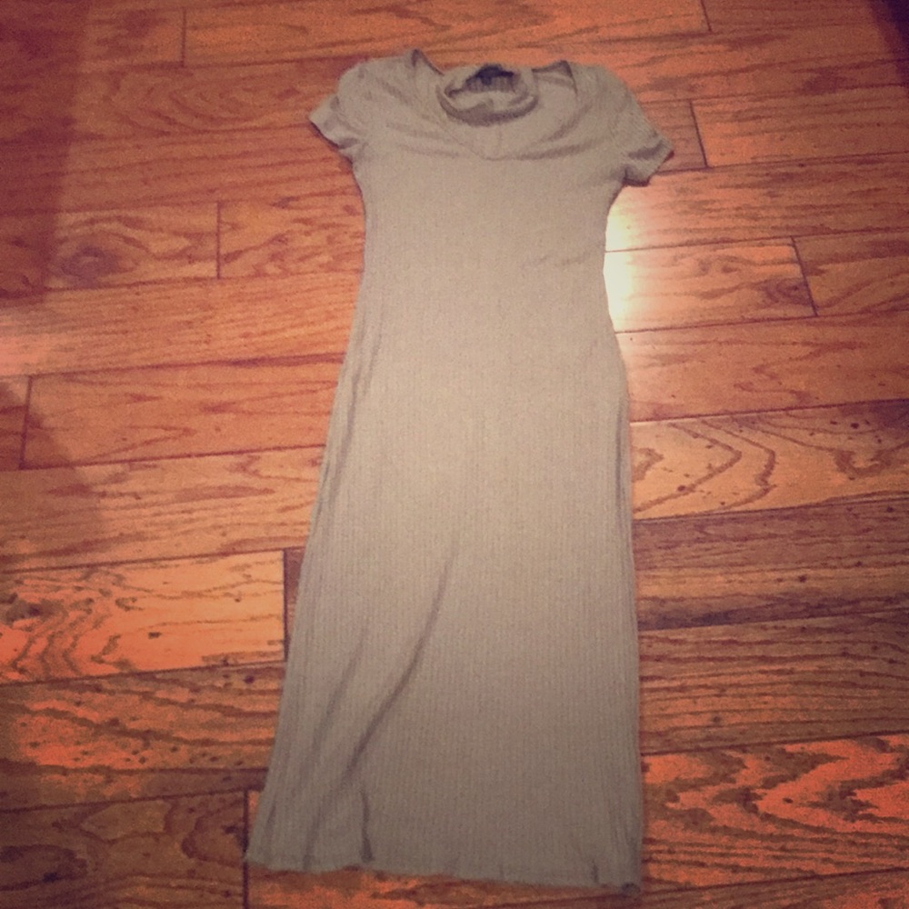 Sage Green Choker  Dress